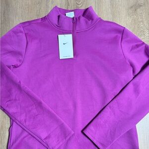Nike Magenta Long Sleeve Shirt